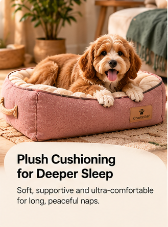 Cheinnchat CozyNest Premium Dog Bed | Stylish Pet Beds