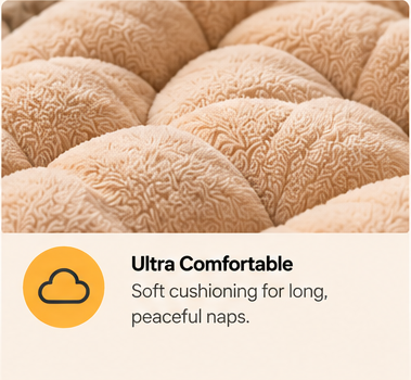Cheinnchat CozyNest Premium Dog Bed – Ultra-Comfortable, Breathable & Washable